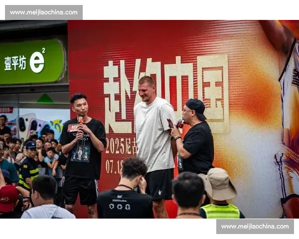 约基奇空降中国！361° 代言人开启六城篮球狂欢